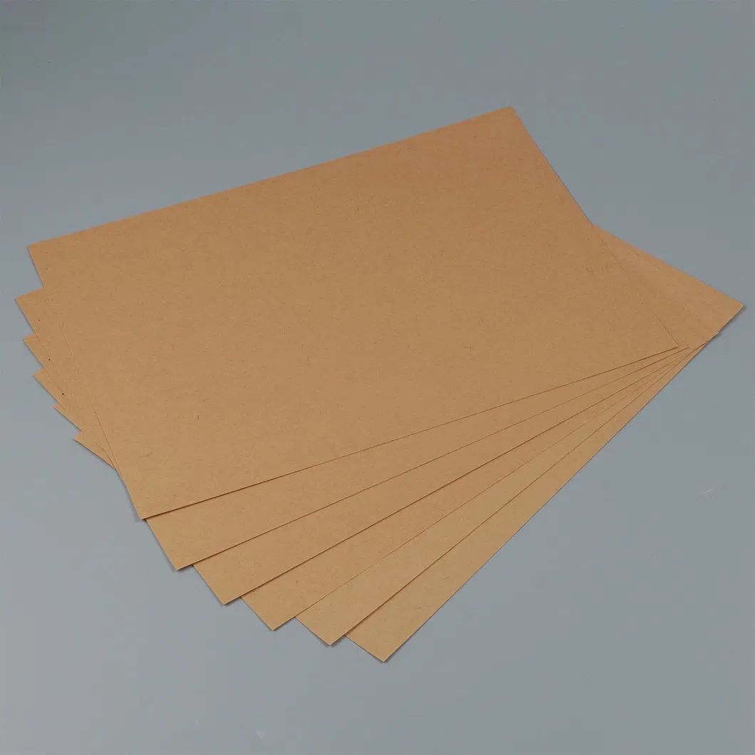 White and Brown Kraft Paper for Making Bags and Wrapping Food